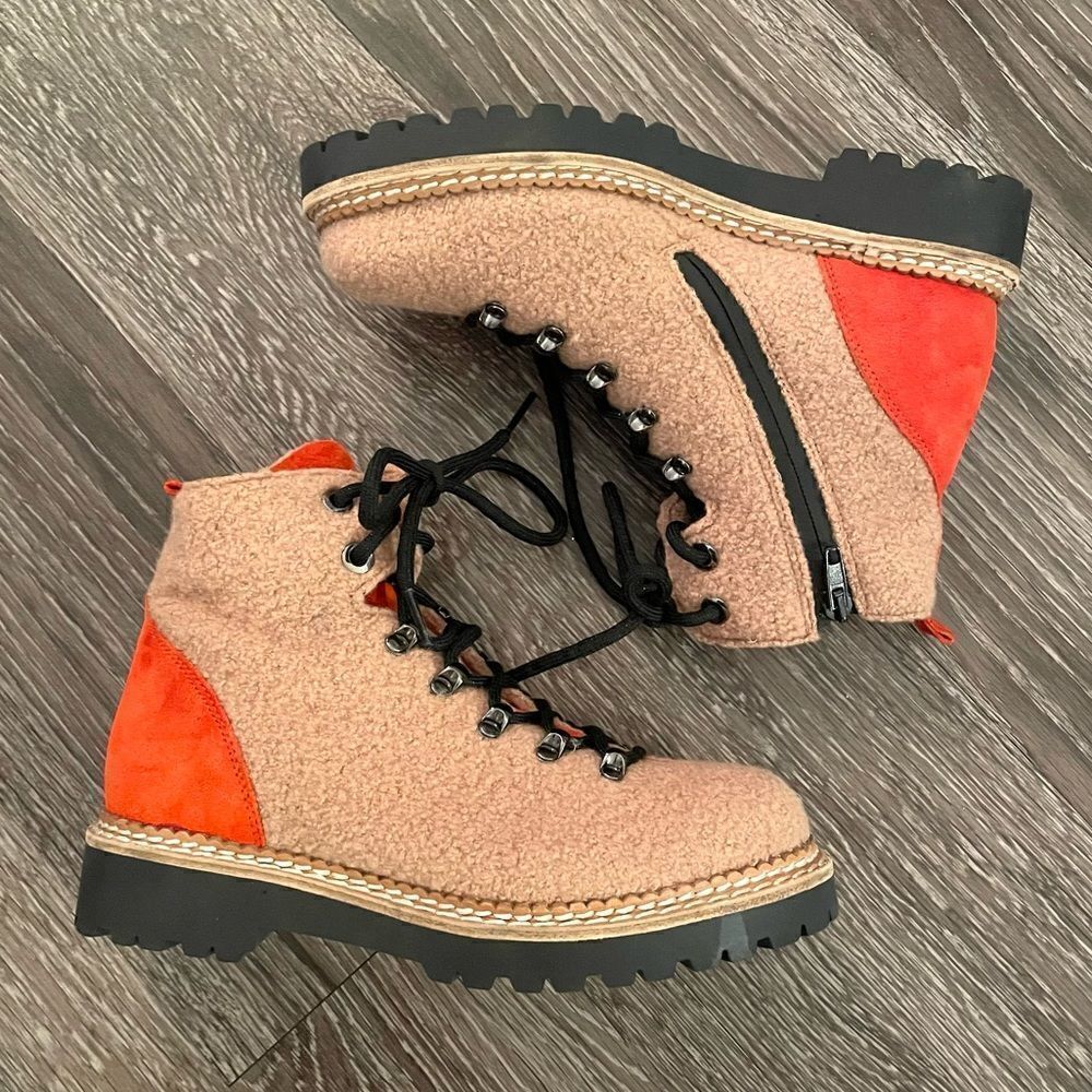 Montelliana 1965 Ambretta Wool Blend Hiker Boot